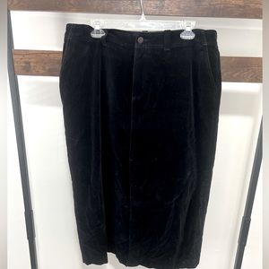 🔥 SALE 90s VTG Eddie Bauer Black Velvet Long Maxi Skirt 16P